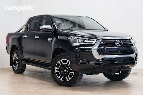 Black 2023 Toyota Hilux Double Cab Pick Up Sr5 (4X4)