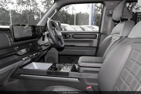 Grey 2025 Kia Tasman Double Cab Pick Up X-Line (4X4) (0.9T) Bdy Fender