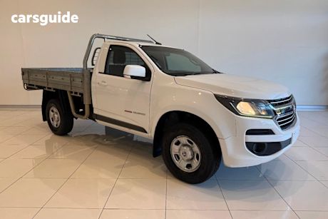 White 2017 Holden Colorado Cab Chassis Ls (4X4)