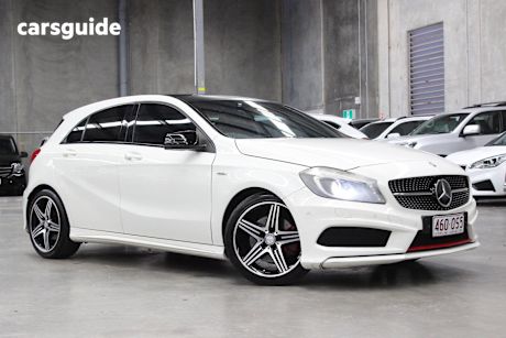 White 2013 Mercedes-Benz A250 Hatchback Sport