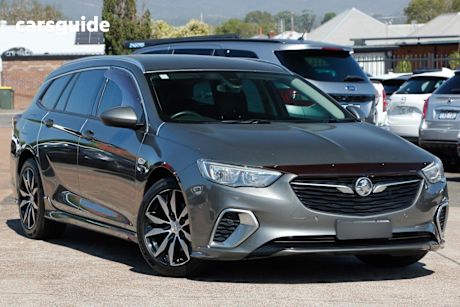 Grey 2018 Holden Commodore Sportswagon Rs
