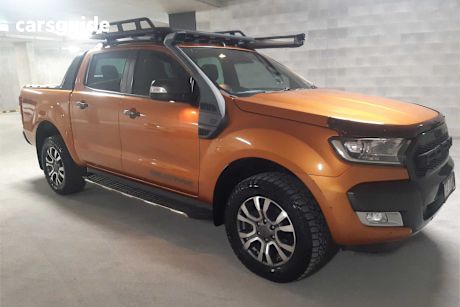 Orange 2016 Ford Ranger Dual Cab Pick-up Wildtrak 3.2 (4X4)