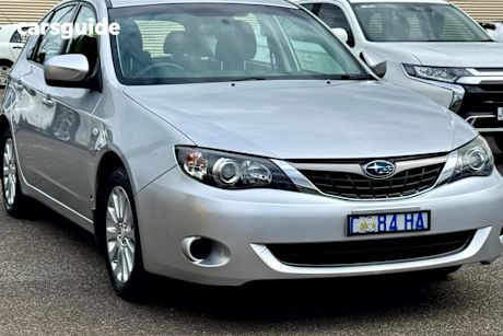 Silver 2009 Subaru Impreza Hatchback R (Awd)