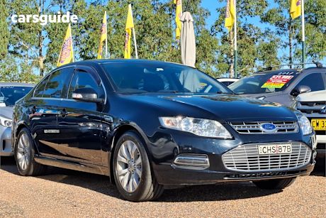 Black 2012 Ford Falcon Sedan G6E (Lpi)