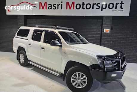 White 2011 Volkswagen Amarok Dual Cab Utility Tdi340 (4X2)