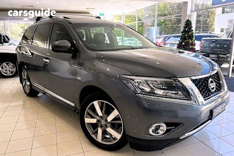 Grey 2016 Nissan Pathfinder Wagon Ti (4X4)