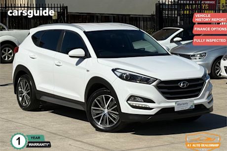 White 2016 Hyundai Tucson Wagon Active X (Sunroof) (Fwd)