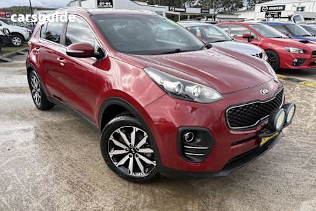 Red 2018 Kia Sportage Wagon Ao Edition