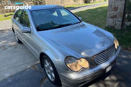 Silver 2003 Mercedes-Benz C320 Sedan Elegance