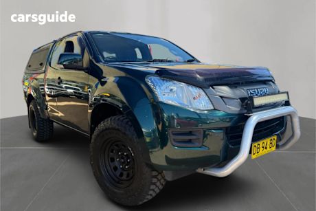 Green 2016 Isuzu D-MAX Space Cab Utility Sx (4X2)