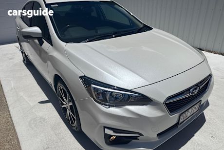 White 2017 Subaru Impreza Sedan 2.0L (Awd)