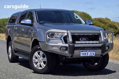 Silver 2021 Ford Ranger Double Cab Pick Up Xlt 3.2 (4X4)