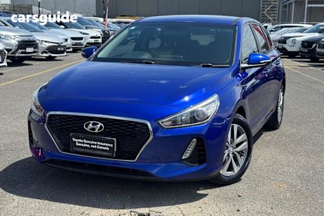 Blue 2019 Hyundai I30 Hatchback Active