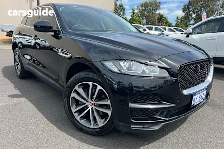 Black 2019 Jaguar F-Pace Wagon 25T Prestige Awd (184Kw)