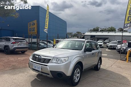 Silver 2009 Subaru Forester Wagon X