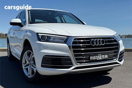 White 2017 Audi Q5 Wagon 2.0 Tdi Quattro Design
