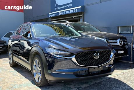 Blue 2022 Mazda CX-30 Wagon G20 Evolve (Fwd)