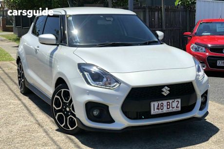 White 2020 Suzuki Swift Hatchback Sport Navi Turbo