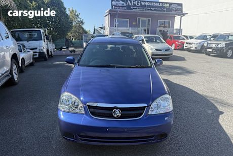 Blue 2008 Holden Viva Sedan