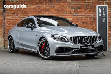 Silver 2023 Mercedes-Benz C63 Coupe S