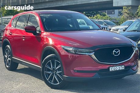 Red 2017 Mazda CX-5 Wagon Gt (4X4)