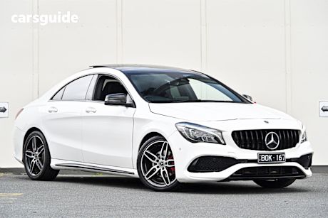 White 2018 Mercedes-Benz CLA200 Coupe