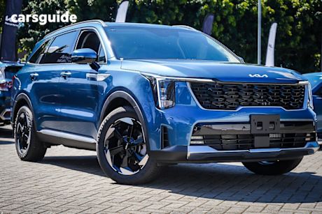 Blue 2025 Kia Sorento Wagon Sport+ 7 Seat