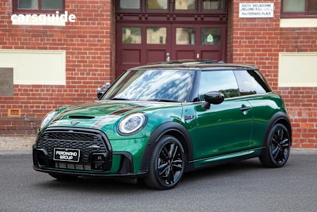 Green 2022 Mini Cooper Hatchback S Jcw Sport 3D Hatch