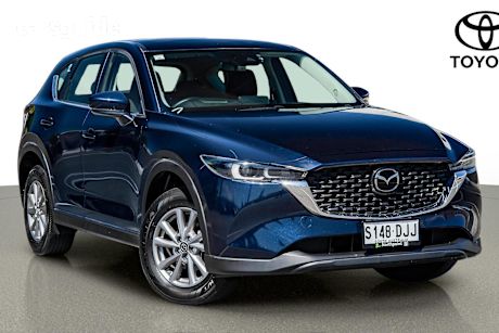 Blue 2022 Mazda CX-5 Wagon Maxx Sport (Fwd)