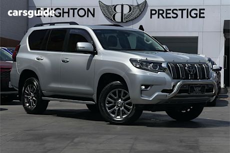 Silver 2018 Toyota Landcruiser Prado Wagon Kakadu (4X4)