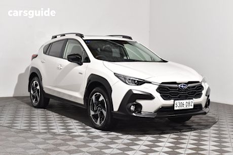 White 2024 Subaru Crosstrek Wagon Awd Hybrid L