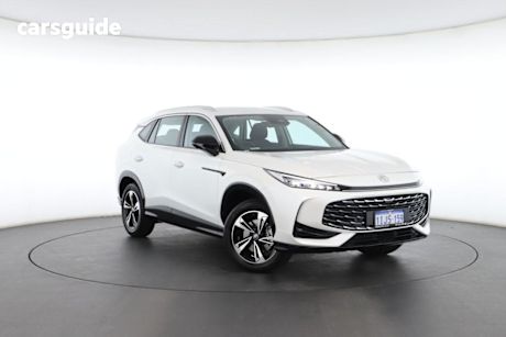 White 2024 MG HS Wagon Vibe