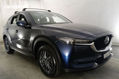 Blue 2018 Mazda CX-5 Wagon Touring (4X4)