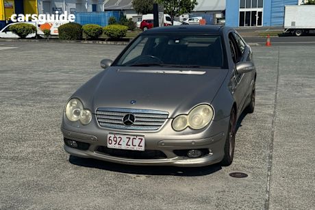 Silver 2007 Mercedes-Benz C180 Coupe Kompressor
