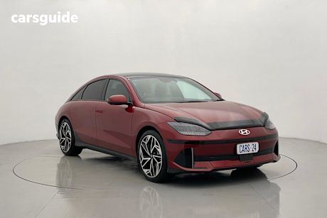 Red 2023 Hyundai Ioniq 6 Sedan Techniq Awd