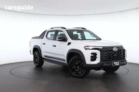 White 2025 LDV T60 Double Cab Utility Max Plus (4X4)