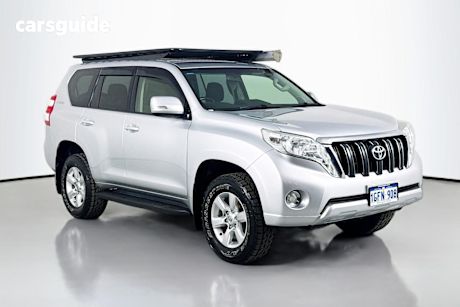 Silver 2017 Toyota Landcruiser Prado Wagon Gxl (4X4)