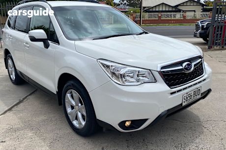White 2015 Subaru Forester Wagon 2.5I-L