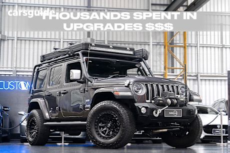 Grey 2021 Jeep Wrangler Unlimited Hardtop Overland (4X4)