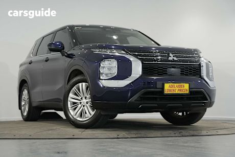 Blue 2022 Mitsubishi Outlander Wagon Es 5 Seat (Awd)