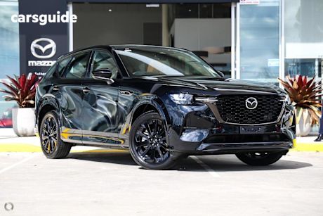 Black 2025 Mazda CX-60 Wagon D50E Azami Hybrid