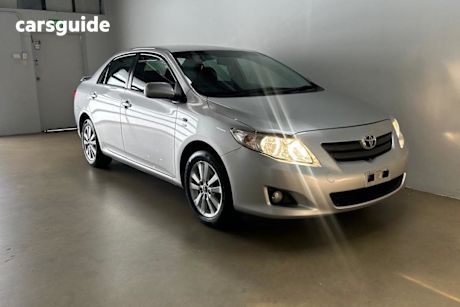 Silver 2008 Toyota Corolla Sedan Conquest