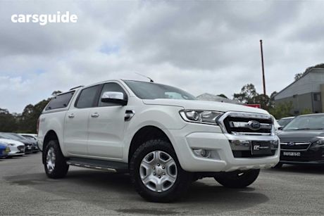 White 2016 Ford Ranger Dual Cab Utility Xlt 3.2 (4X4)