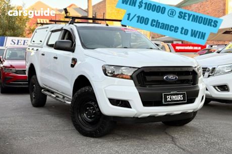 White 2018 Ford Ranger Ute Tray XL