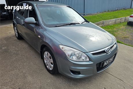Grey 2009 Hyundai I30 Hatchback Sx