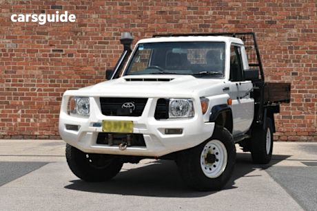 White 2016 Toyota Landcruiser Wagon Workmate (4X4)