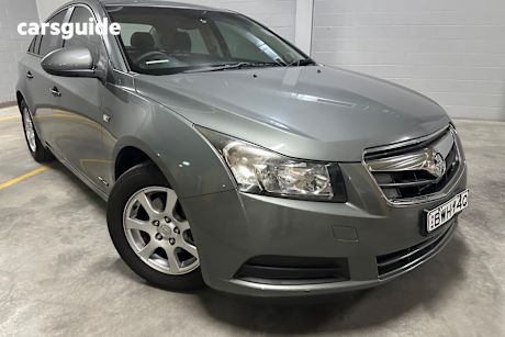 Grey 2010 Holden Cruze Sedan Cd