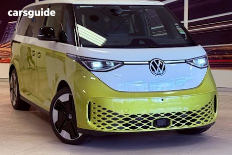 Yellow 2025 Volkswagen ID. Buzz Wagon Pro Lwb