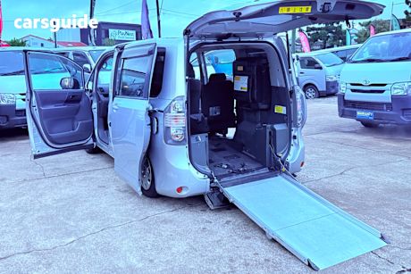 Silver 2008 Toyota Voxy Wagon