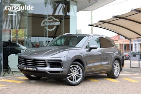 Grey 2020 Porsche Cayenne Wagon